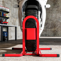 Montážní stojan na motorku | červený č.2