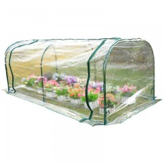 Záhradný kontajner 200 x 100 x 80 cm | transparentný
