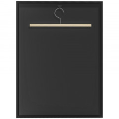 Praktický stojan na dresy s ramínkem | černý č.2