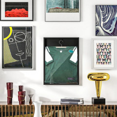 Praktický stojan na dresy s ramínkem | černý č.1