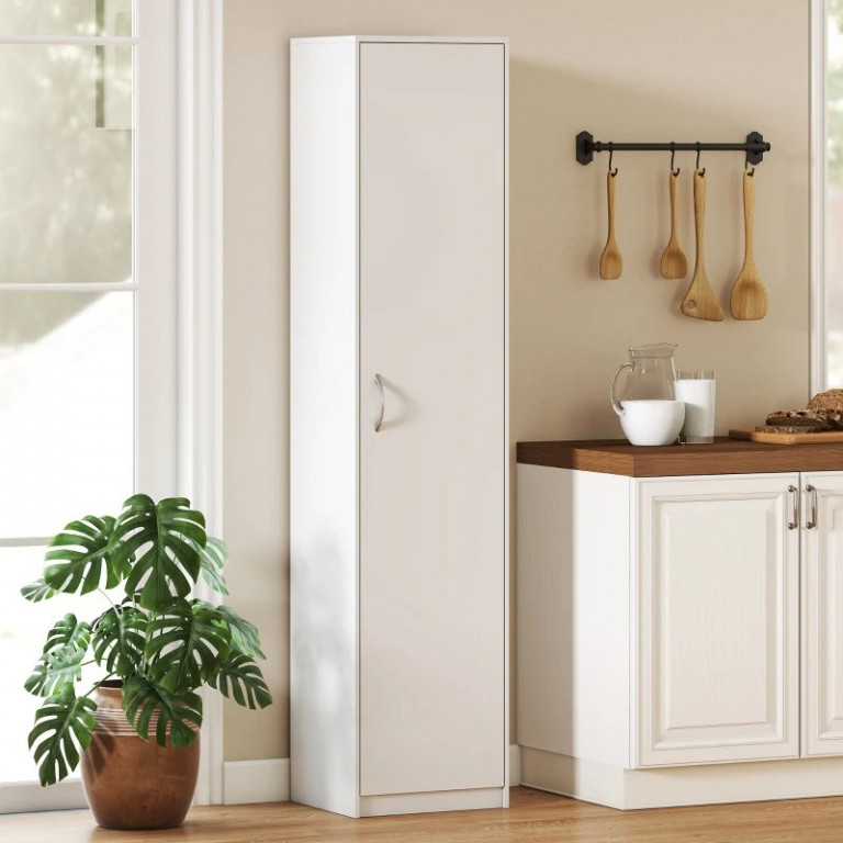 Kuchyňská skříňka s nastavitelnými policemi 40 x 35 x 180 cm| bílá