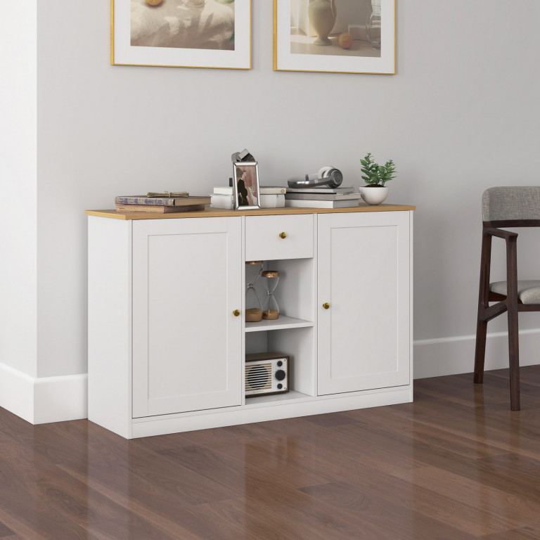 Úložná kuchyňská skříňka, 120 x 35 x 75,2 cm | bílá