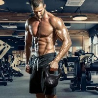 Činka kettlebell 12 kg | černá