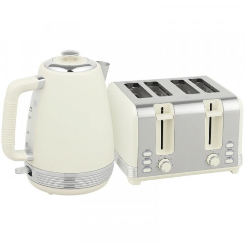Topinkovač a rychlovarná konvice | krémově bílé č.3