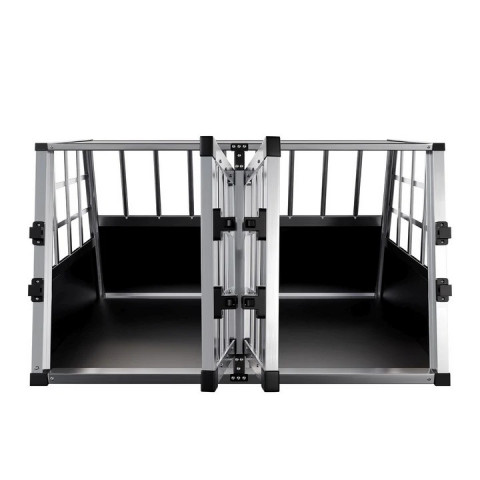 Prepravný hliníkový box pre psov do auta 65 x 91 x 69 cm č.4
