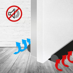 Zarážky proti průvanu – dvojitá sada 3 ks | 95 cm č.2