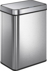 Odpadkový koš se senzorem 50l | stříbrný č.1