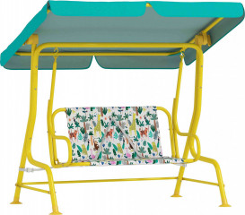 2místná dětská houpačka | zelená č.1