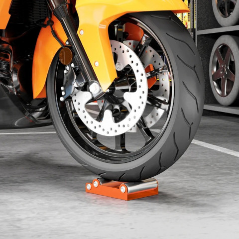 Stojan na čištění motocyklů | oranžový č.3