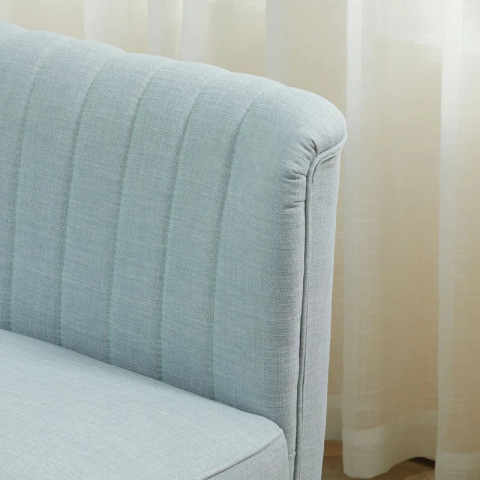 Látková pohovka 117 x 56,5 x 77 cm | světle zelená č.5