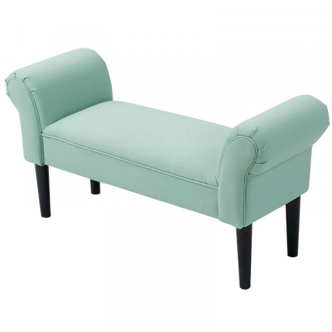 Čalouněná lavice k posteli 102 x 36 x 51 cm | zelená č.6