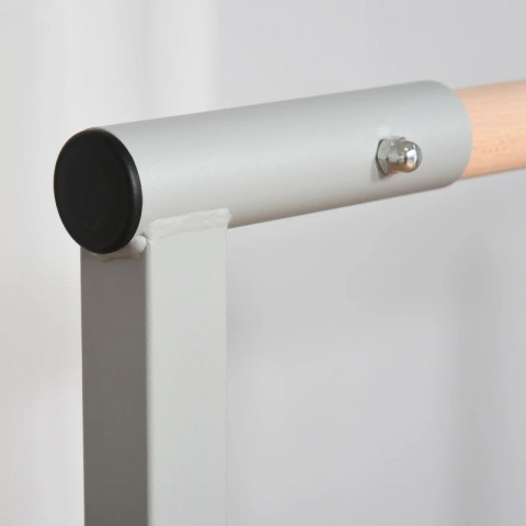 Gymnastická výškově nastavitelná tyč | modrá č.4