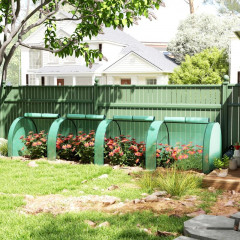 Fóliovník odolný proti UV záření 400 x 100 x 80 cm | zelený č.1