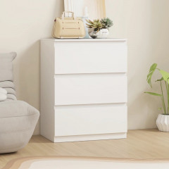 Komoda se 3 zásuvkami | bílá č.3