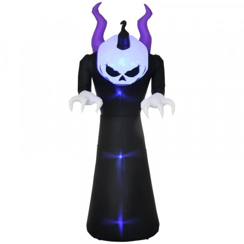 Nafukovací halloweenská dekorace dýně | 210 cm č.2