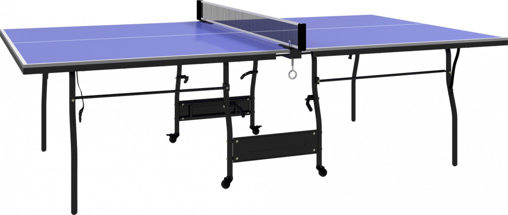 Stůl na stolní tenis skládací 274 x 152,5 x 76 cm | modrý