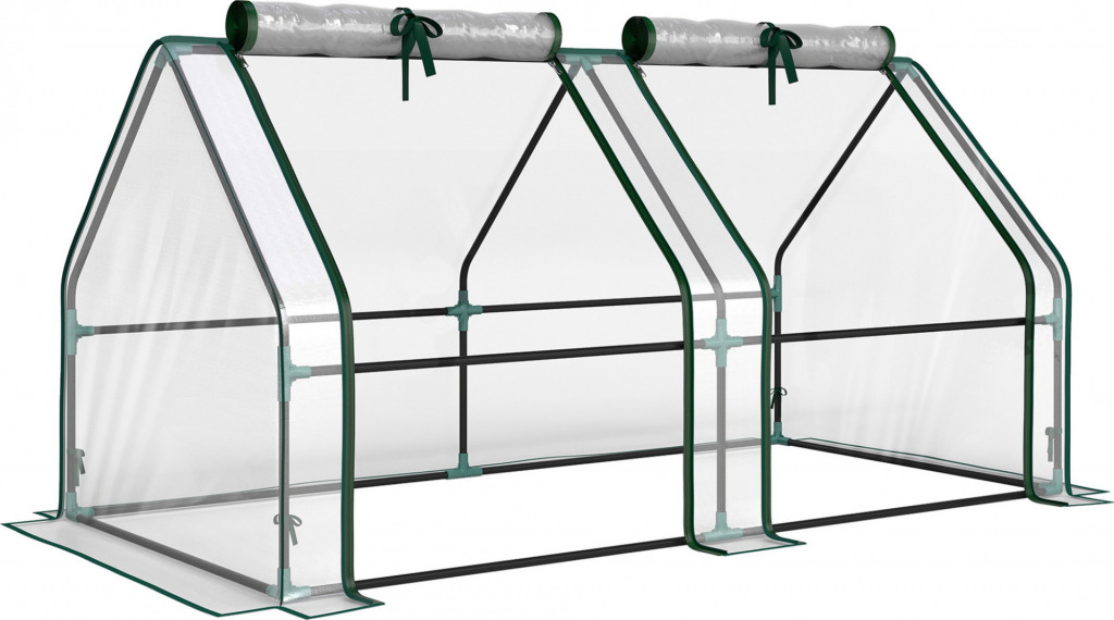 Zahradní fóliovník 180 x 90 x 90 cm | průhledný