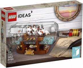 LEGO Ideas 21313 Loď vo fľaši