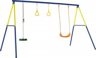 Dětská houpačka 3 v 1, 285 x 160 x 181 cm | vícebarevná č.1