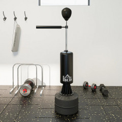 Stojanový boxovací pytel 3v1 88 x 48 x 155-205 cm | černý č.2