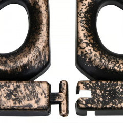 Mosazné zahradní obruby 1,90m č.3