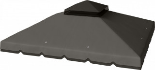 Náhradní vodoodpudivá střecha altánu 3 x 3 m | světle šedá