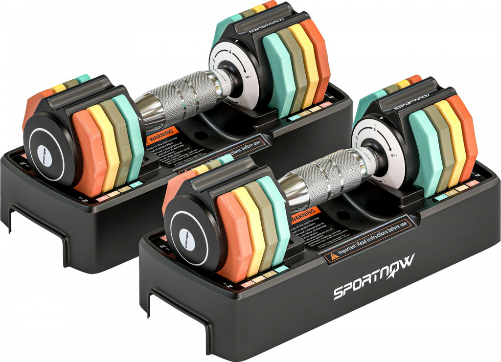 Nastavitelná činka 1–5 kg | vícebarevná