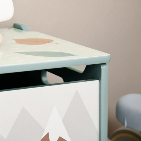 Truhla na hračky s dětským designem, 60 x 37 x39 cm | vícebarevná č.4