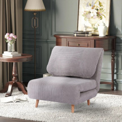 Rozkládací pohovka 2 v 1 82x 89x 83 cm | šedá č.1