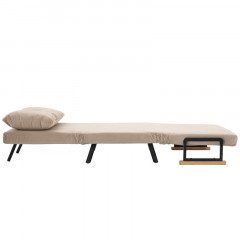 Relaxační rozkládací křeslo Valy | béžové č.3