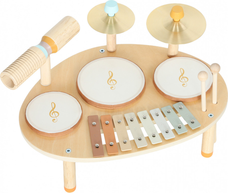 Sada hudebních nástrojů pro děti od 2 let | přírodní