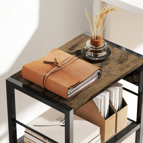 Stojan na tiskárnu | rustikálně hnědý č.7