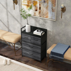 Skříňka se 4 zásuvkami | černá č.3