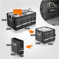 Organizér do kufru auta 60x35x30cm | černá č.2