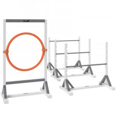 Agility překážky pro psy | bílé č.2