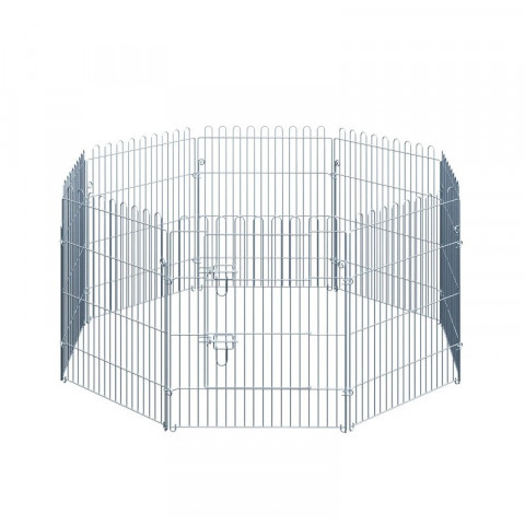 Kovová ohrádka pre šteňatá 8-dielna 63 x 76 cm č.3