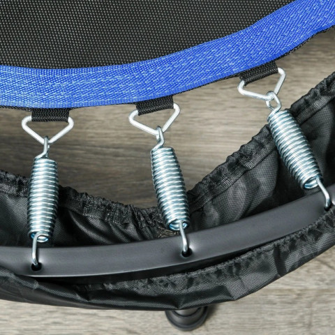 Fitness trampolína s výškově nastavitelnou rukojetí | Ø 102 cm č.4