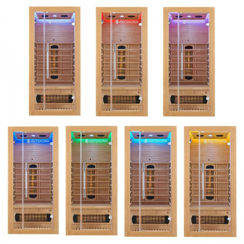 Infračervená sauna Kiruna 90 č.7
