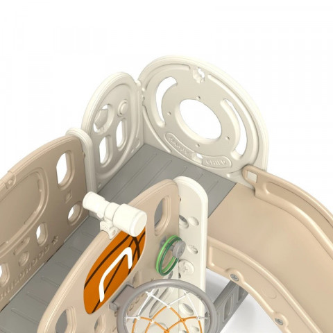 Dětská skluzavka 7 v 1 | krémově bílá č.5