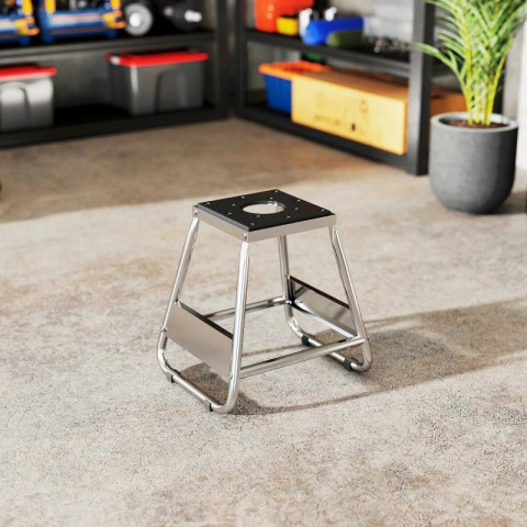 Stojan na motorku 40x36x40,5 cm | šedý č.5