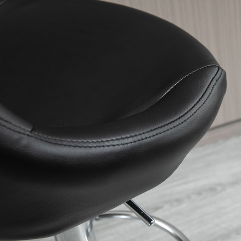 2x barová stolička Karim | čierna č.5