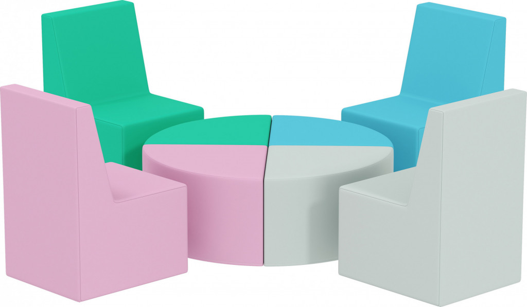 8 pěnových stavebních bloků | vícebarevné