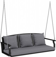 3místná houpací lavice | šedá č.1