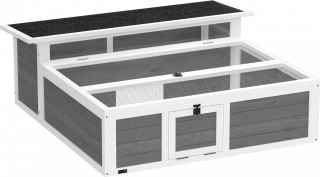 Terárium pro želvy 113x106,5x44,5 cm | tmavě šedé č.1