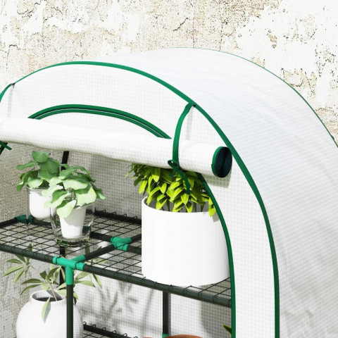 Fóliovník 100 x 45 x 160 cm | bílý č.5