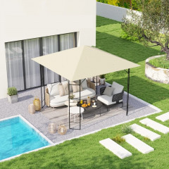 Střecha zahradního pavilonu | krémově bílá č.2