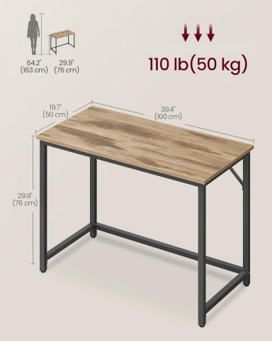 Počítačový stůl | 100 x 50 x 76 cm č.2
