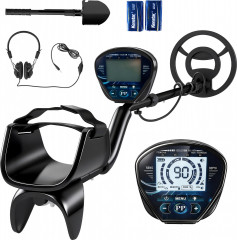 Vodotěsný detektor kovů se 3 režimy | černý