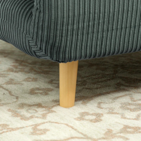 Rozkládací pohovka pro hosty 82 x 89 x 83 cm | zelená č.6