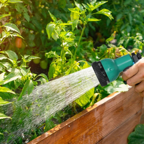 Naviják na zahradní hadici, 25 m | šedý č.4